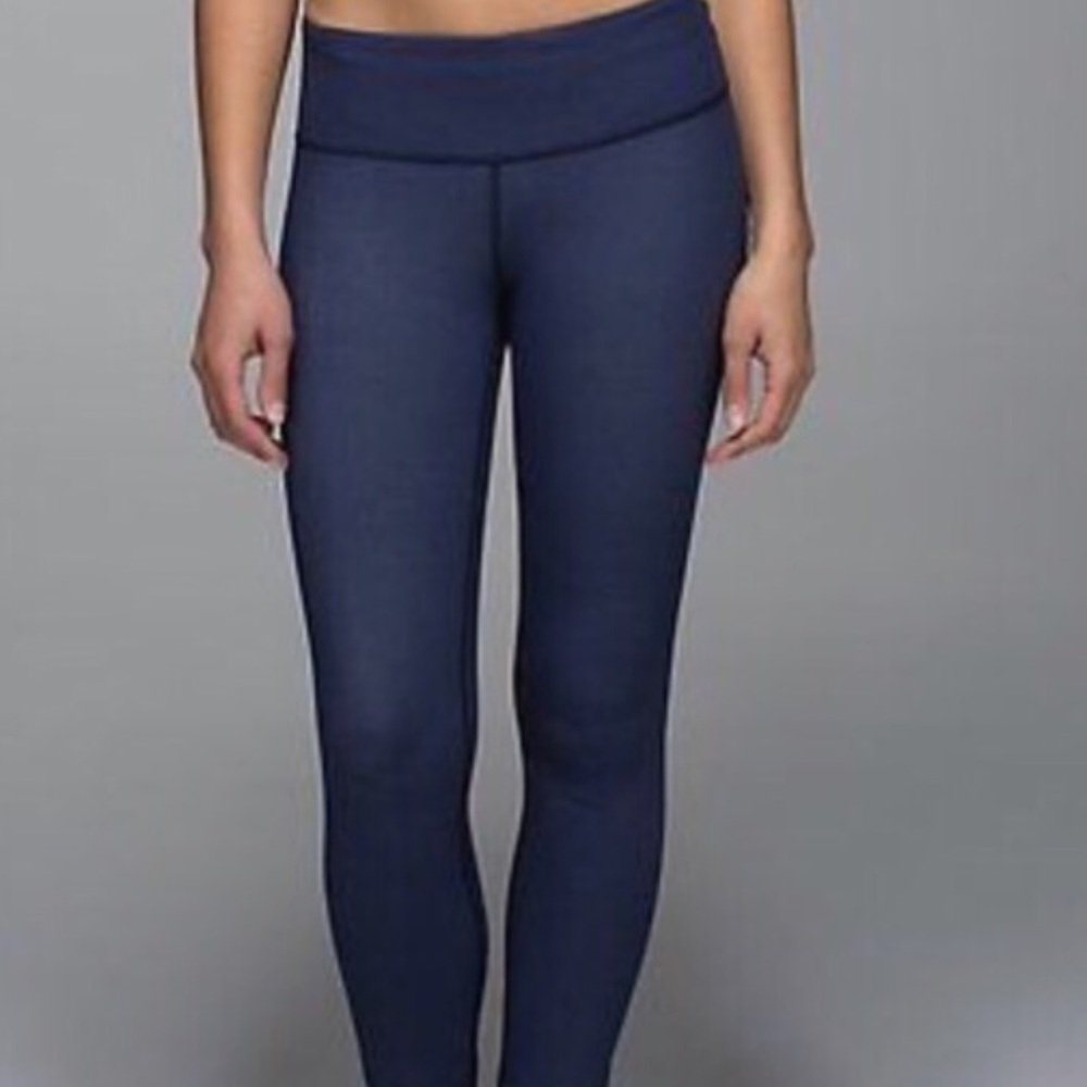 Lululemon “denim” style leggings.